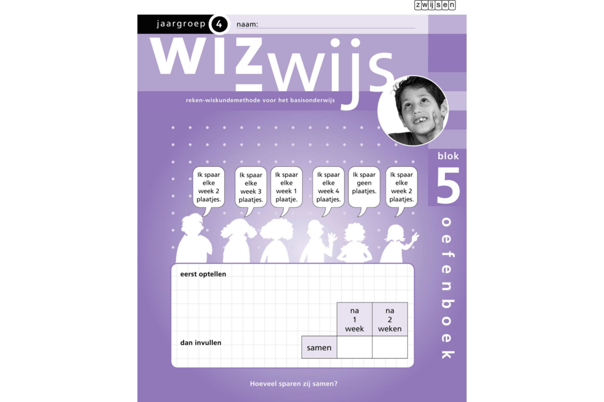 Wizwijs groep 4 oefenboek 5 (5 stuks)