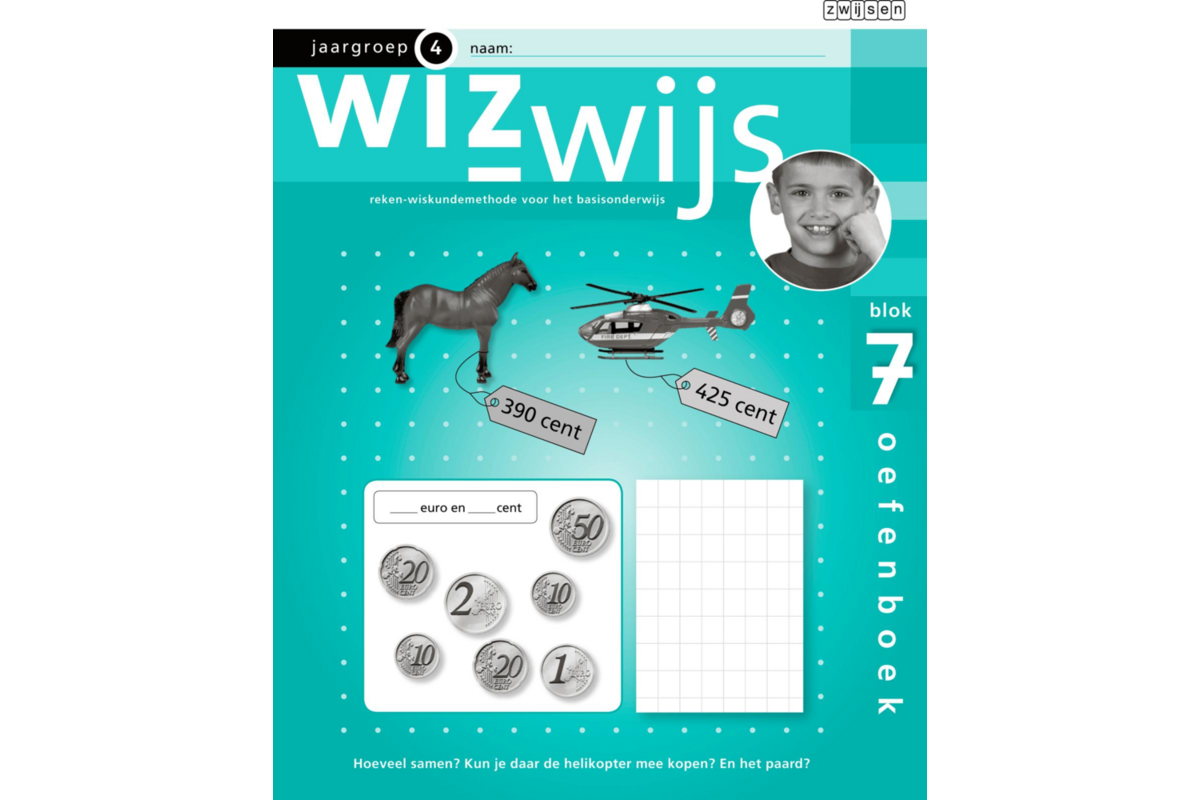 Wizwijs groep 4 oefenboek 7 (5 stuks)