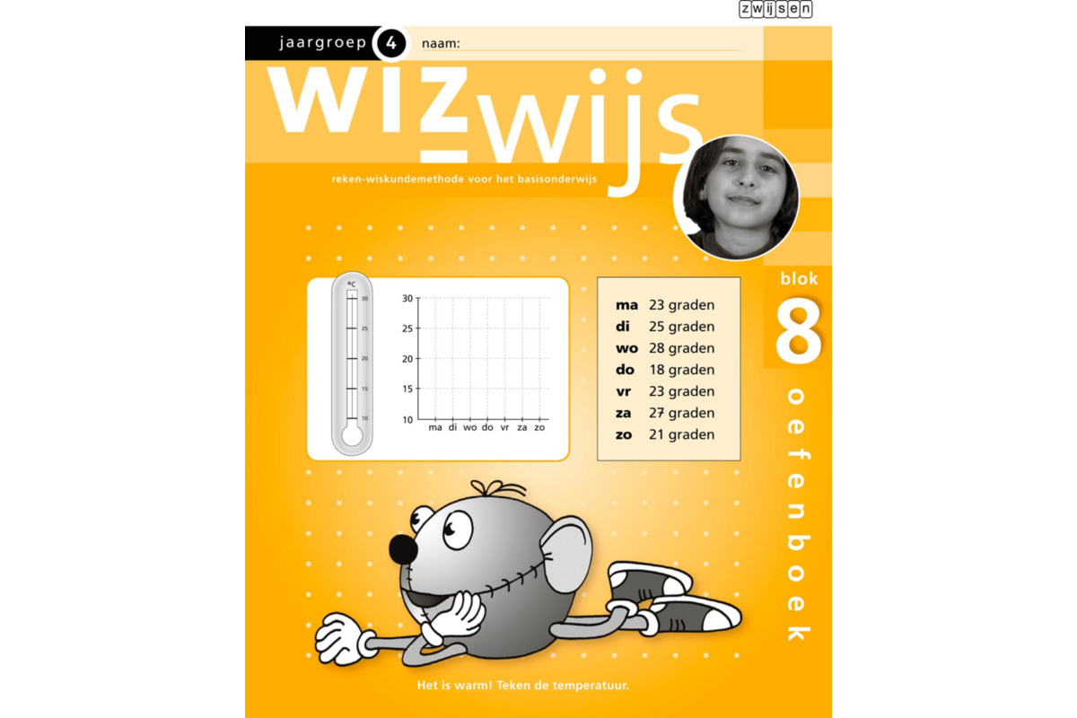 Wizwijs groep 4 oefenboek 8 (5 stuks)