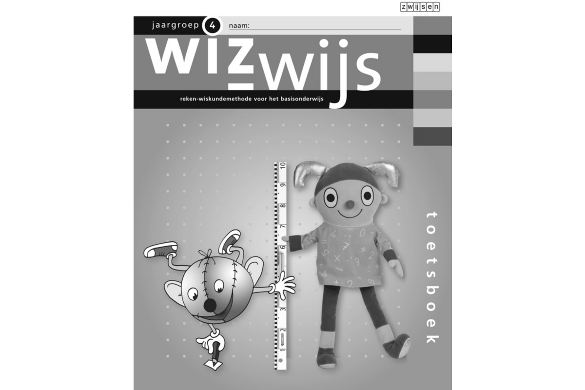 Wizwijs groep 4 toetsboek leerling (5 stuks)