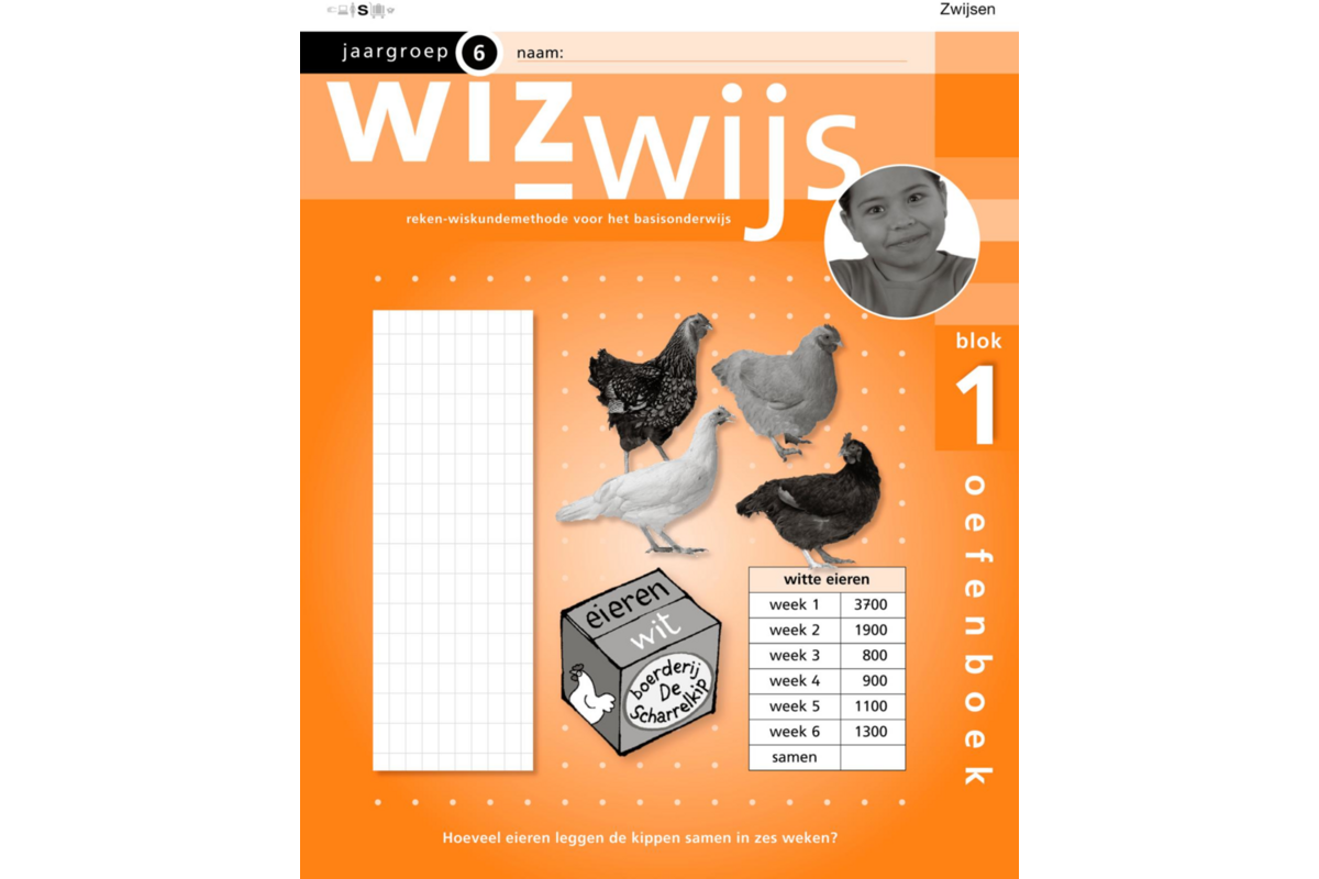 Wizwijs groep 6 oefenboek 1 basis (5 stuks)
