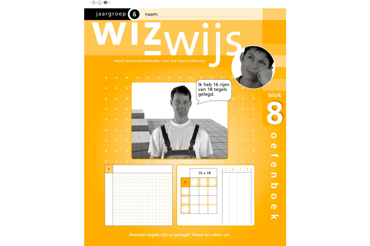 Wizwijs groep 6 oefenboek 8 basis (5 stuks)