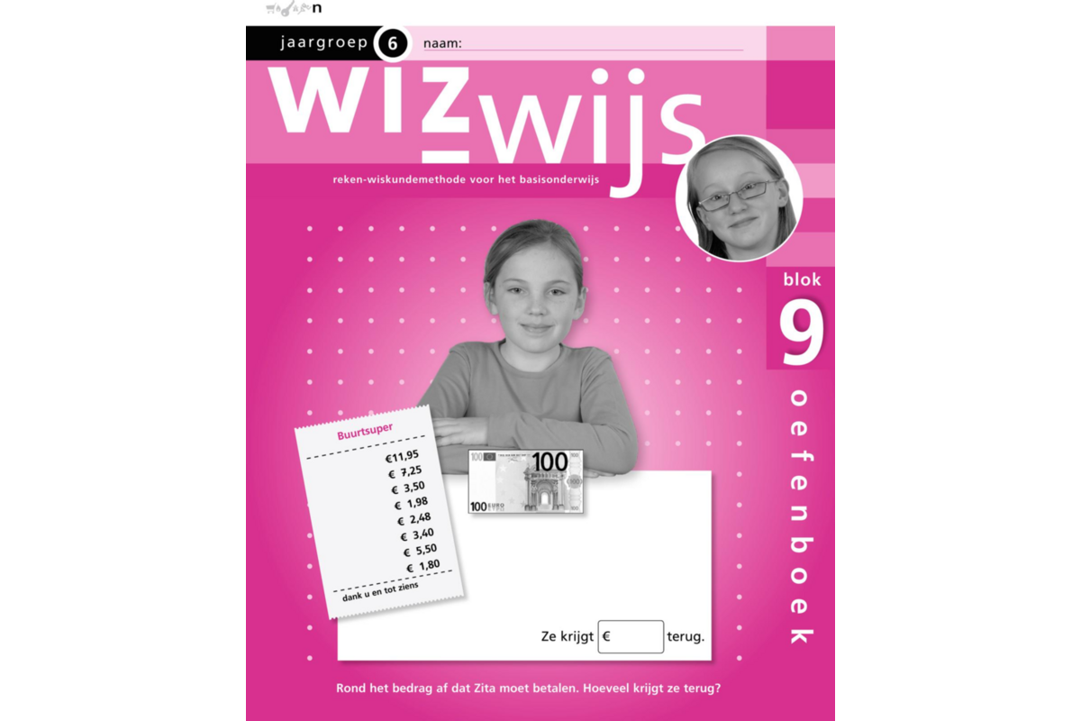 Wizwijs groep 6 oefenboek 9 basis (5 stuks)