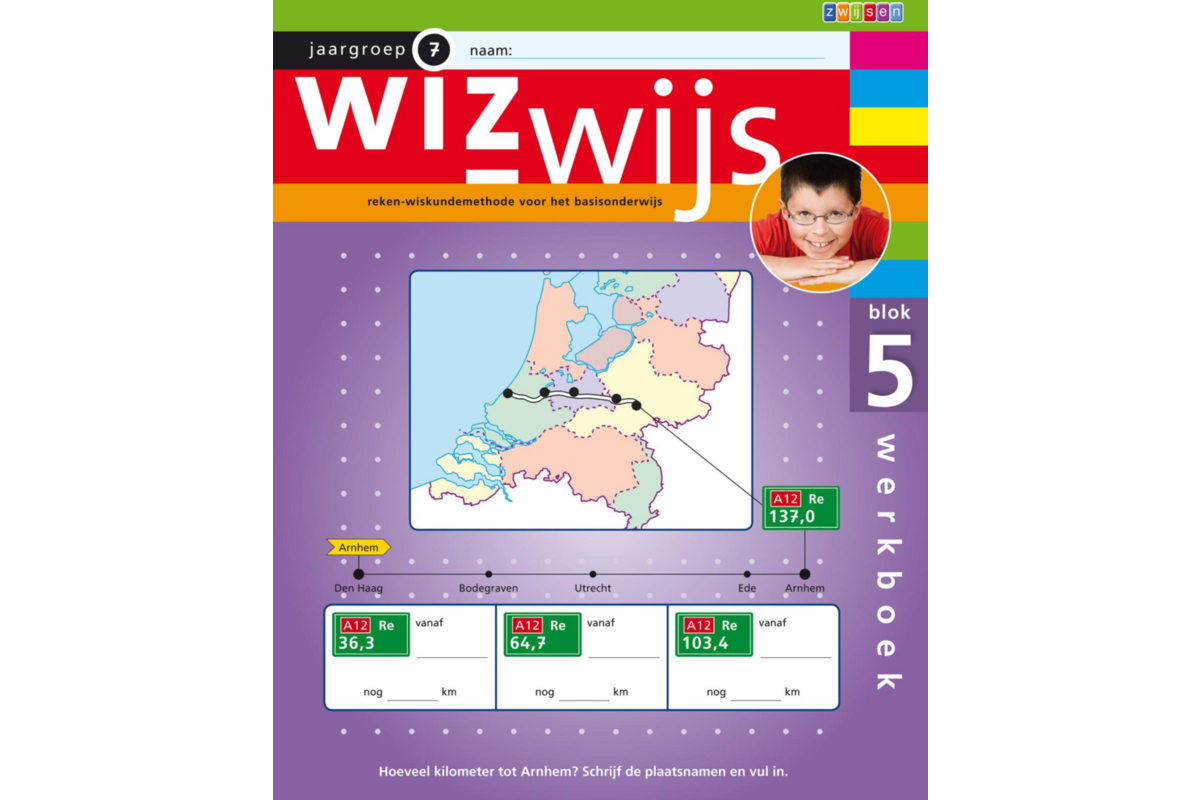 Wizwijs groep 7 werkboek 5 (5 stuks)