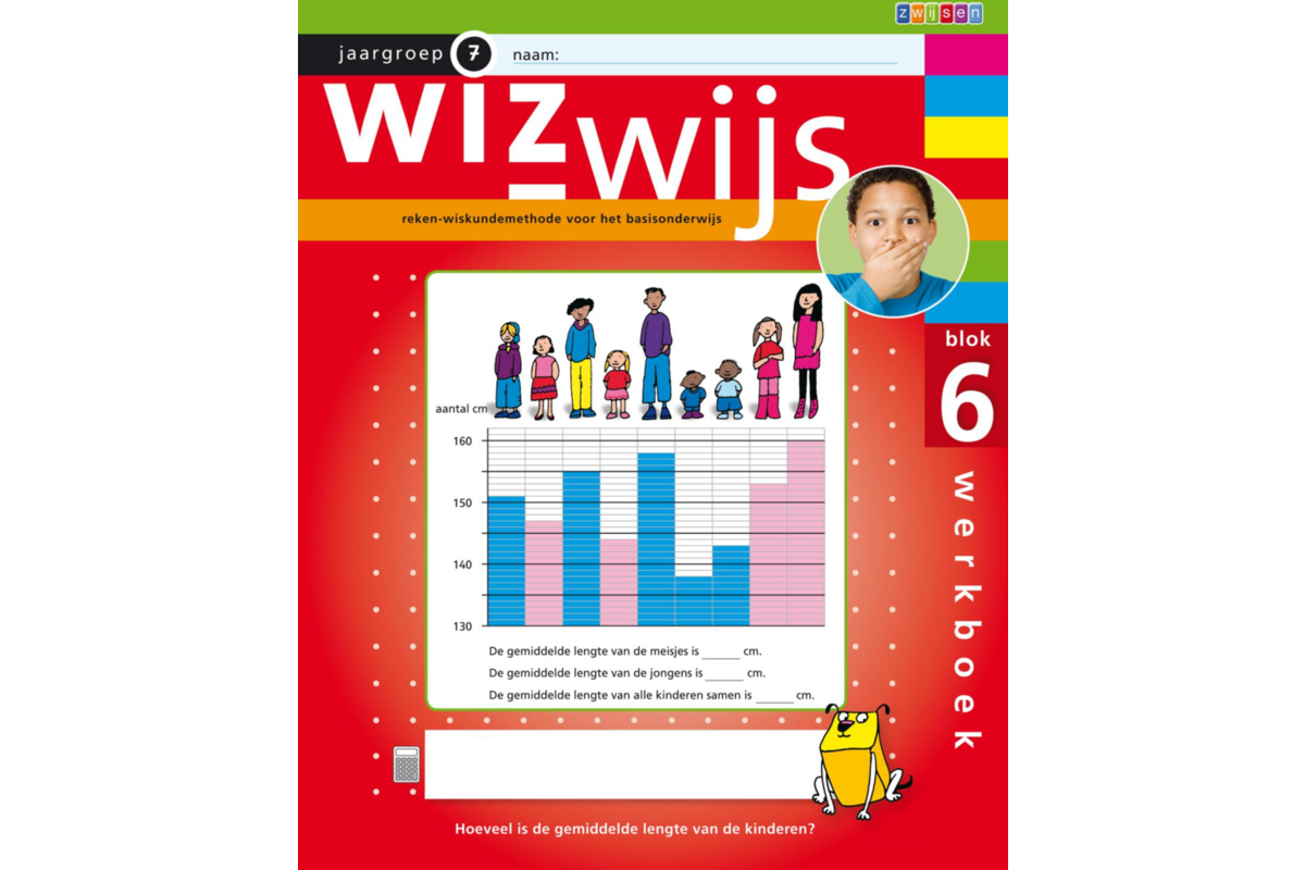 Wizwijs groep 7 werkboek 6 (5 stuks)
