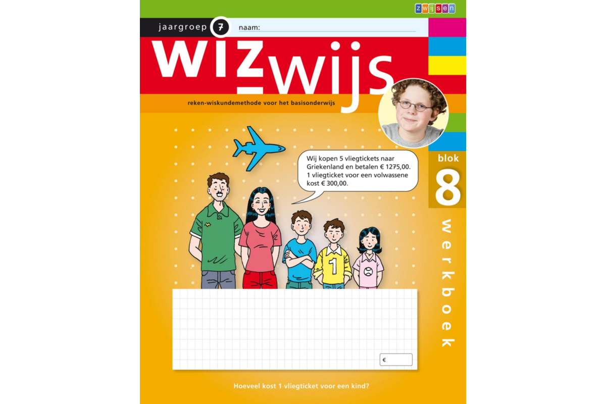 Wizwijs groep 7 werkboek 8 (5 stuks)