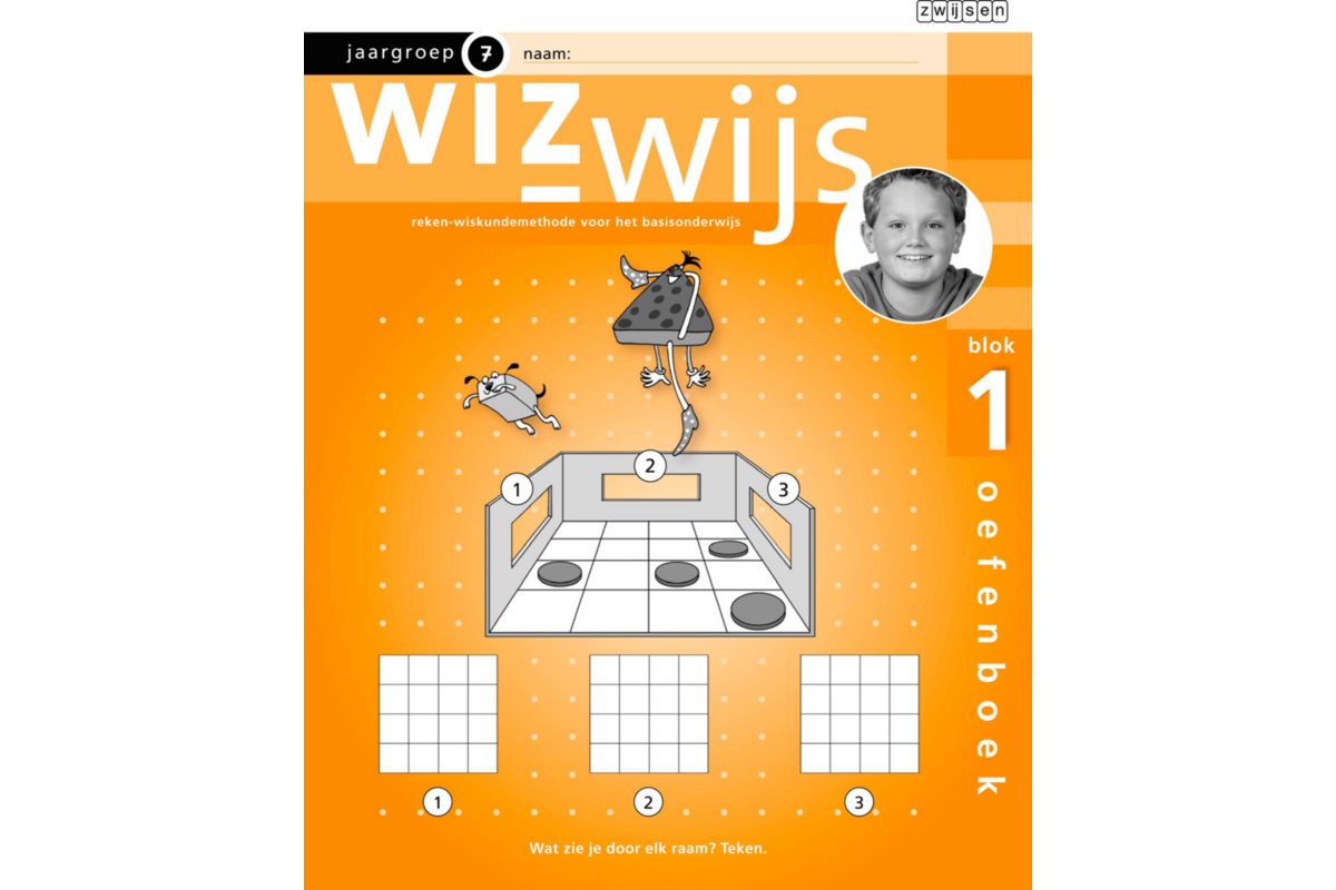 Wizwijs groep 7 oefenboek 1 basis (5 stuks)