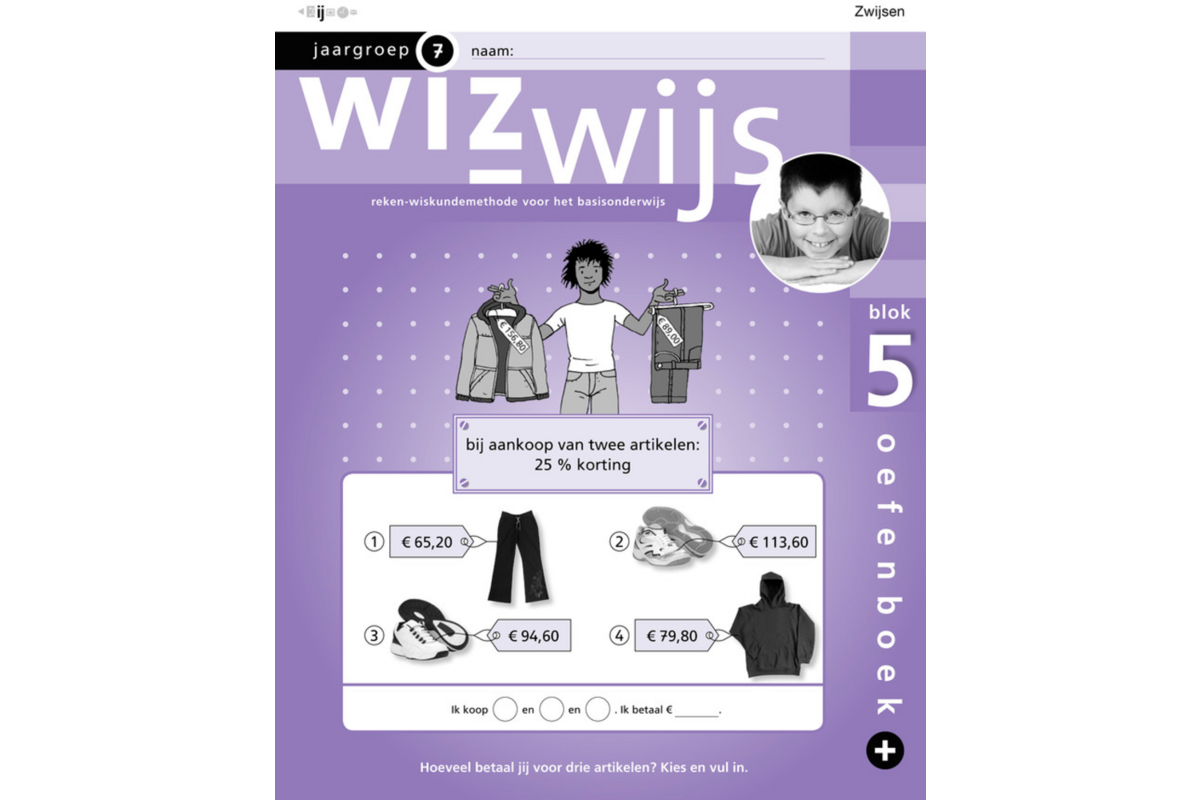 Wizwijs groep 7 oefenboek 5 plus (5 stuks)