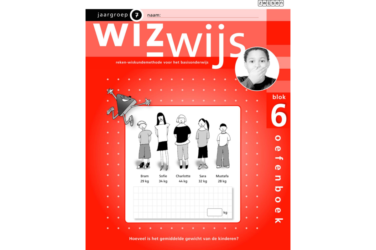 Wizwijs groep 7 oefenboek 6 basis (5 stuks)