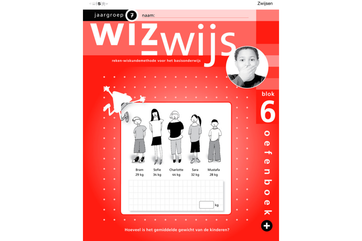 Wizwijs groep 7 oefenboek 6 plus (5 stuks)