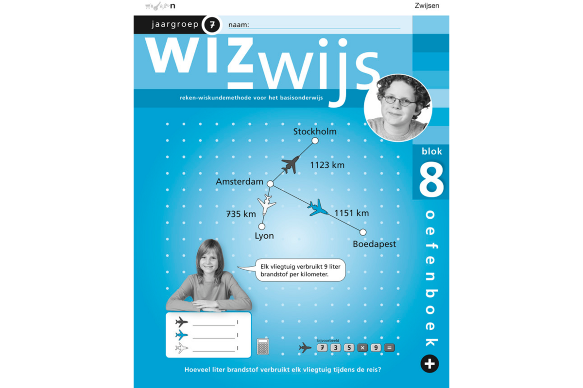 Wizwijs groep 7 oefenboek 8 plus (5 stuks)