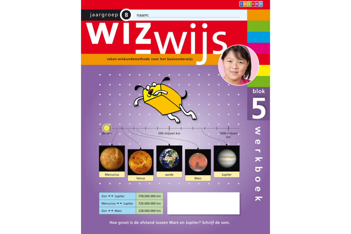 Wizwijs groep 8 werkboek 5 (5 stuks)