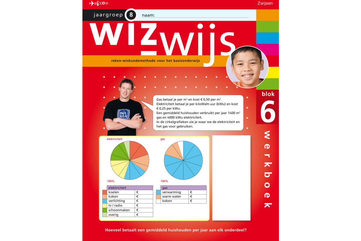 Wizwijs groep 8 werkboek 6 (5 stuks)