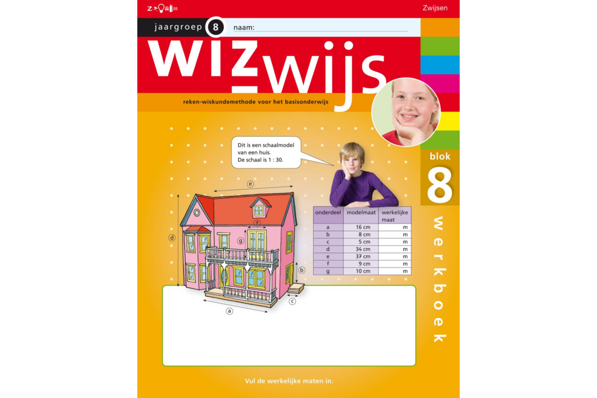 Wizwijs groep 8 werkboek 8 (5 stuks)