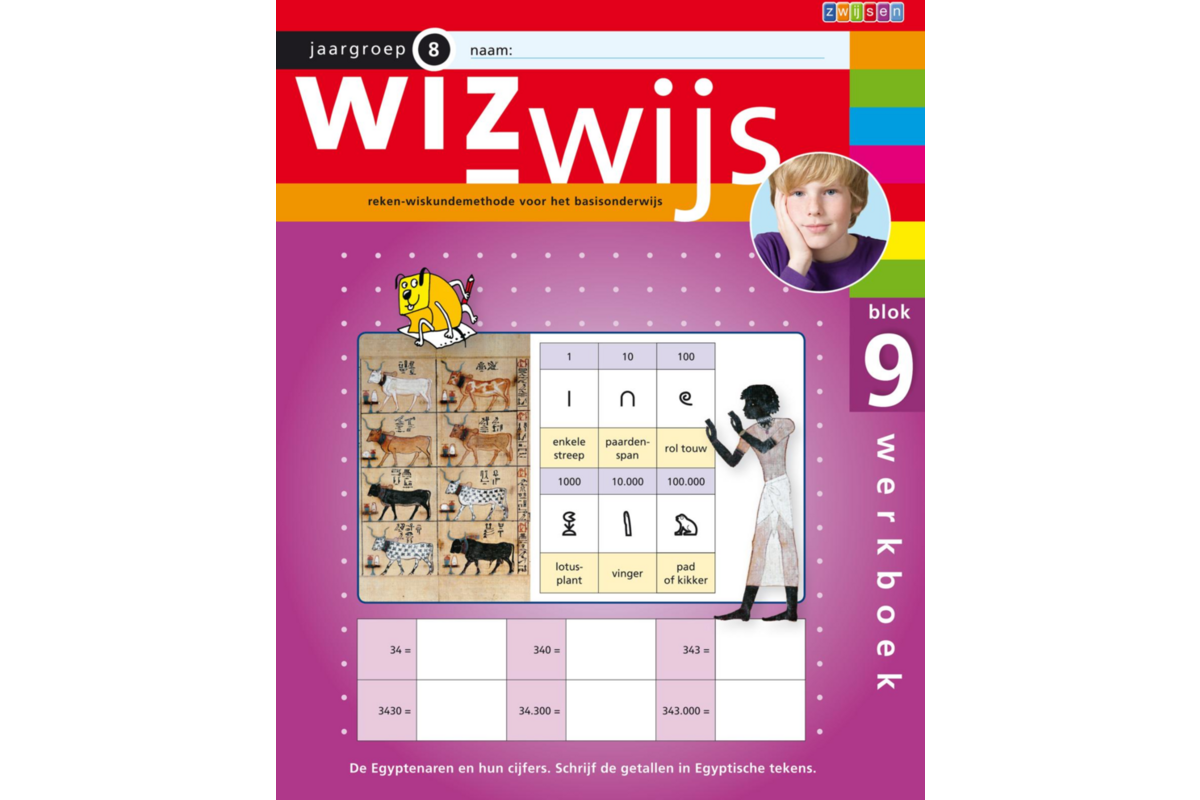 Wizwijs groep 8 werkboek 9 (5 stuks)