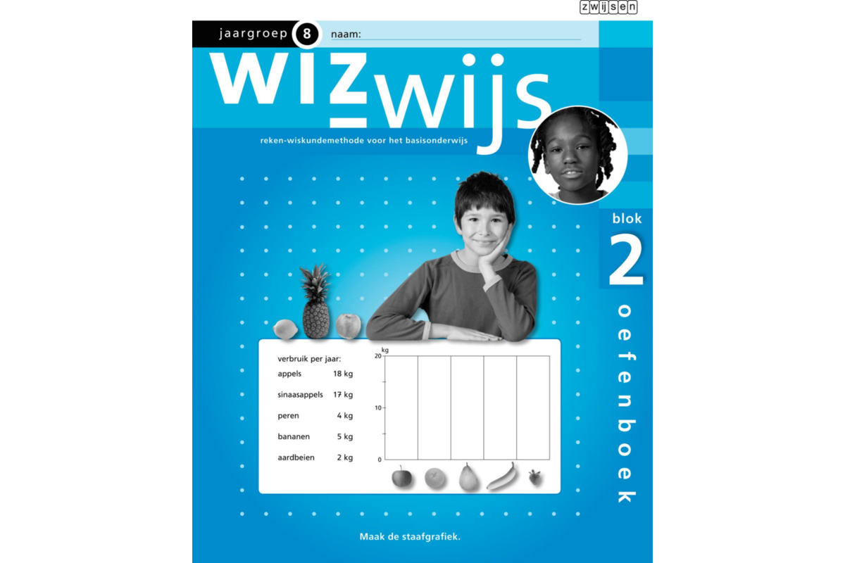 Wizwijs groep 8 oefenboek 2 basis (5 stuks)