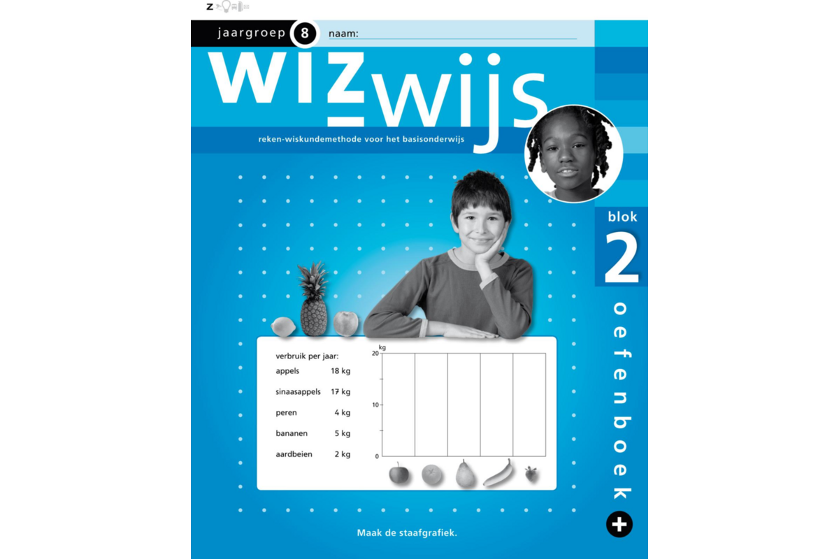 Wizwijs groep 8 oefenboek 2 plus (5 stuks)