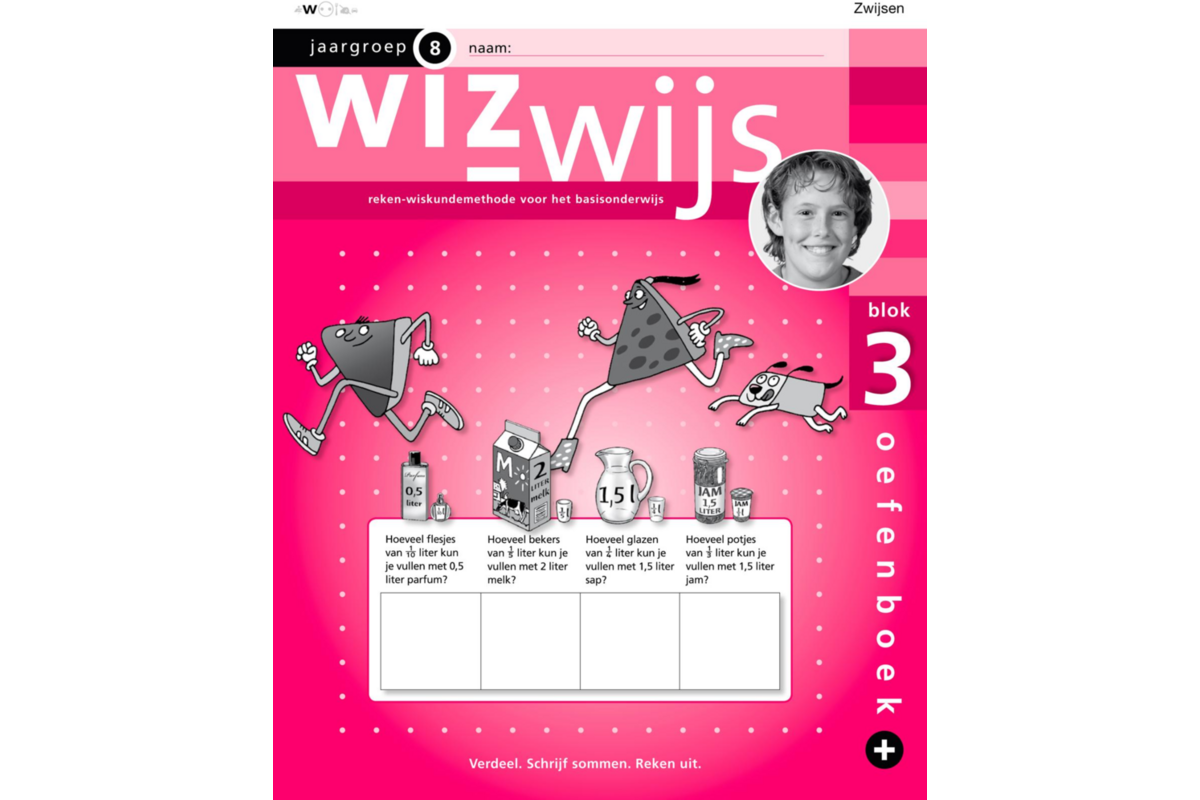 Wizwijs groep 8 oefenboek 3 plus (5 stuks)
