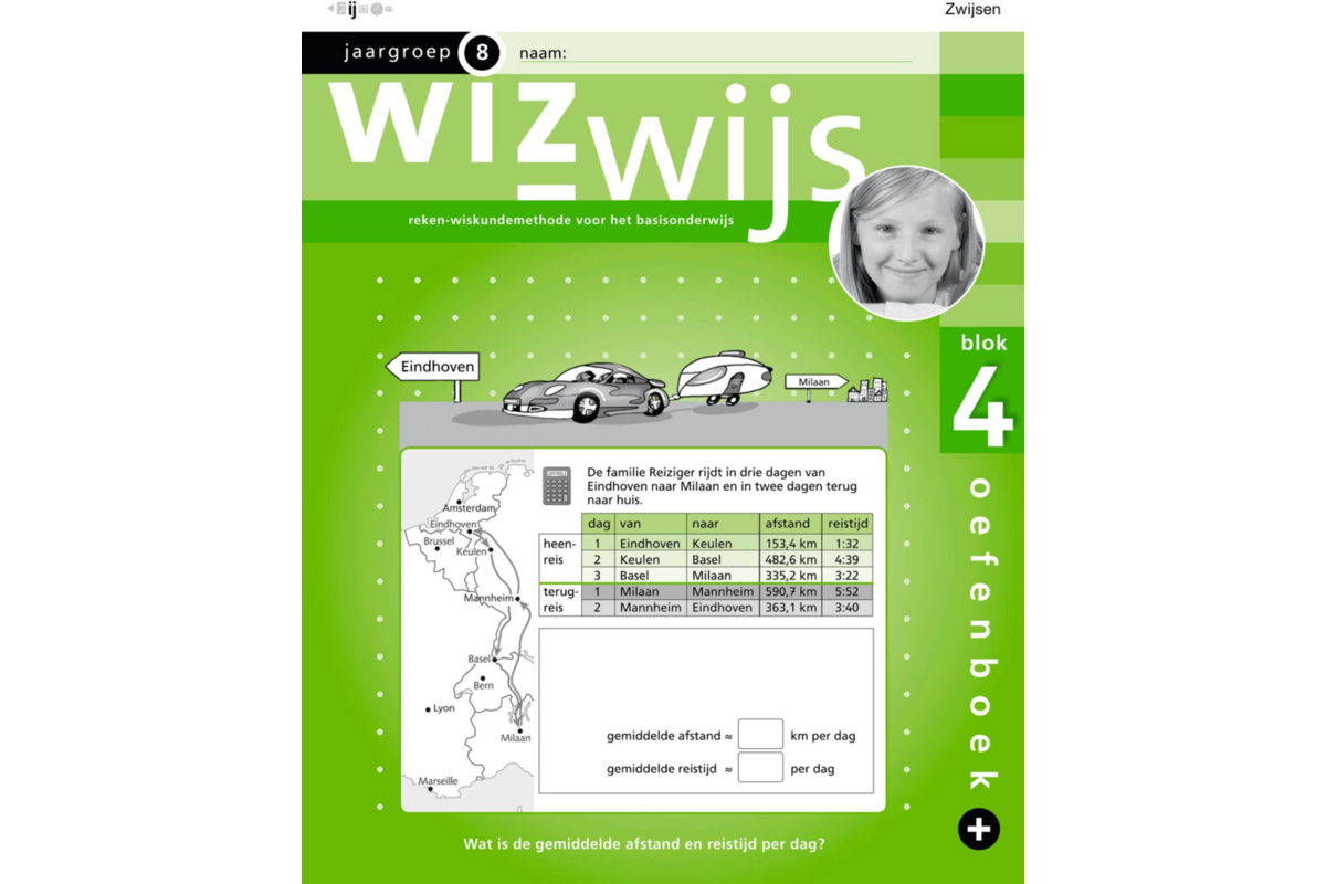 Wizwijs groep 8 oefenboek 4 plus