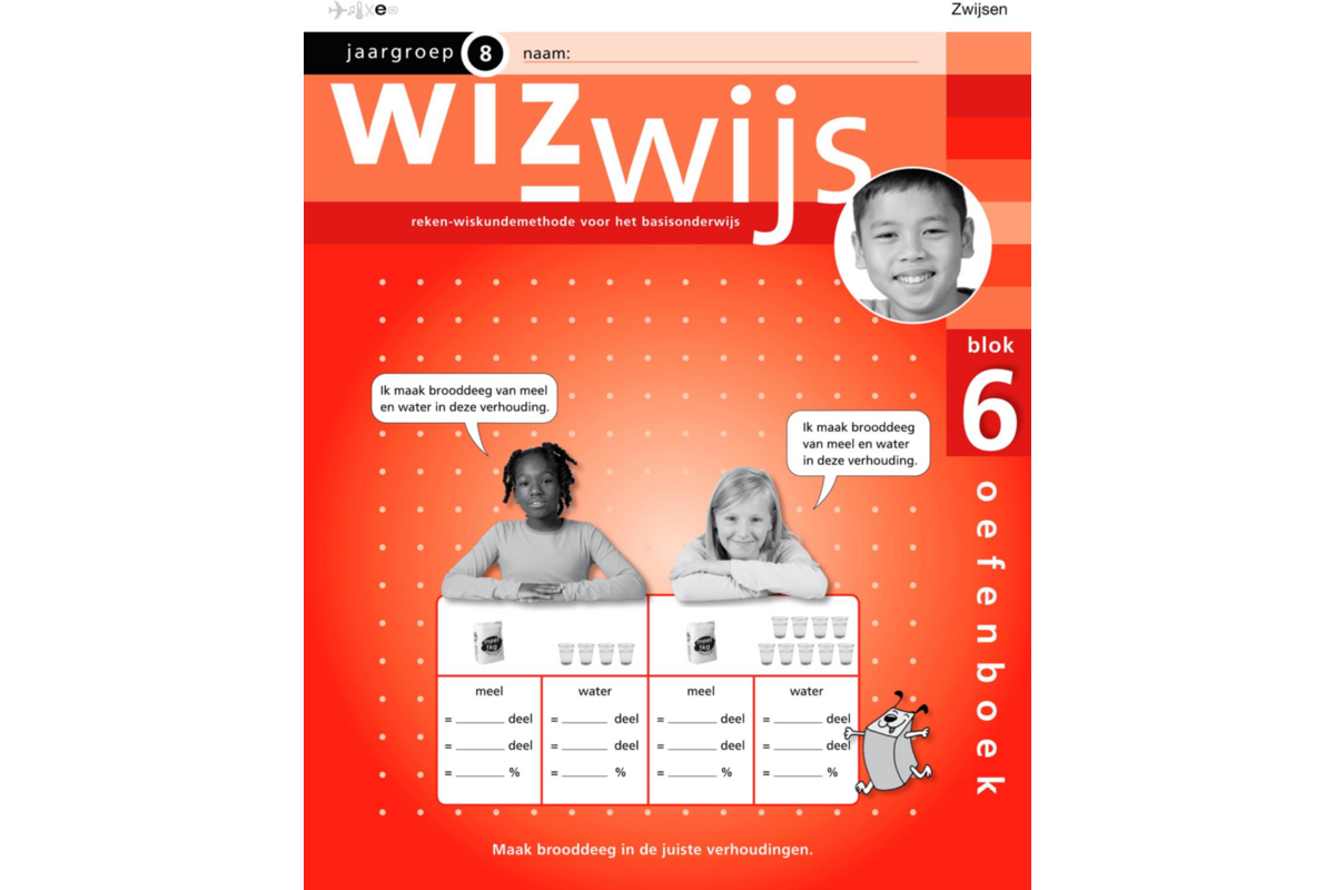 Wizwijs groep 8 oefenboek 6 basis (5 stuks)
