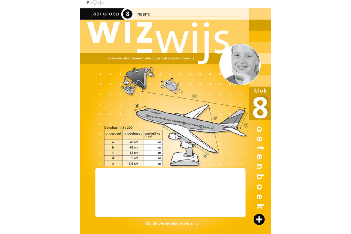 Wizwijs groep 8 oefenboek 8 plus (5 stuks)