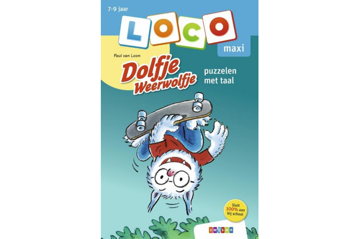 Loco Maxi: Opdrachtboekje Dolfje Weerwolfje puzzelen met taal