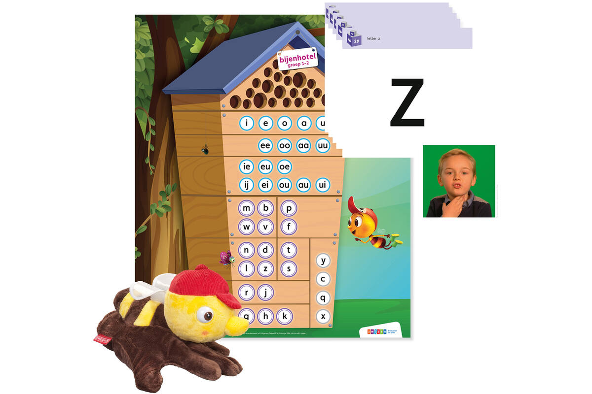 Stapel op groep 1-2 op weg naar Veilig leren lezen Zoem pakket