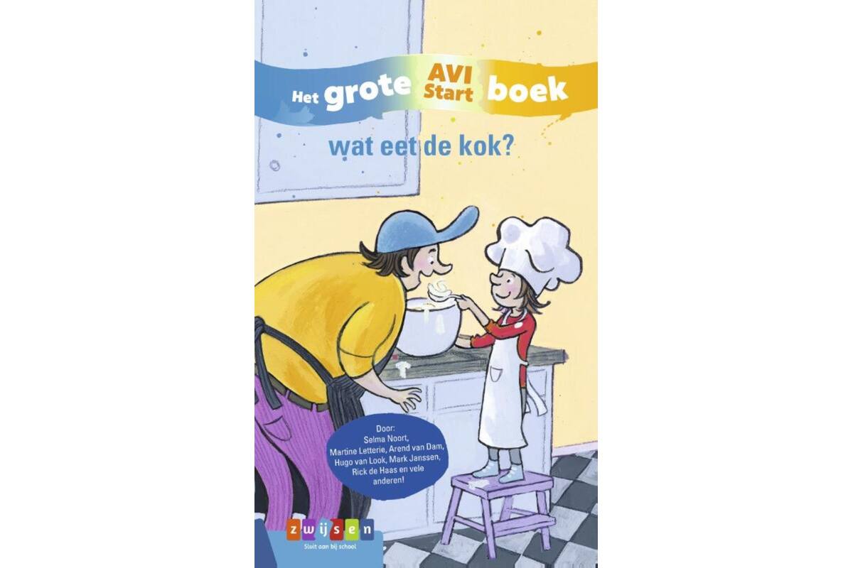 wat eet de kok? - Het Grote AVI Start boek