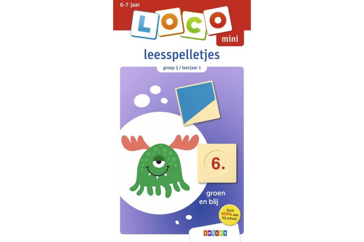 Loco Mini: leesspelletjes groep 3