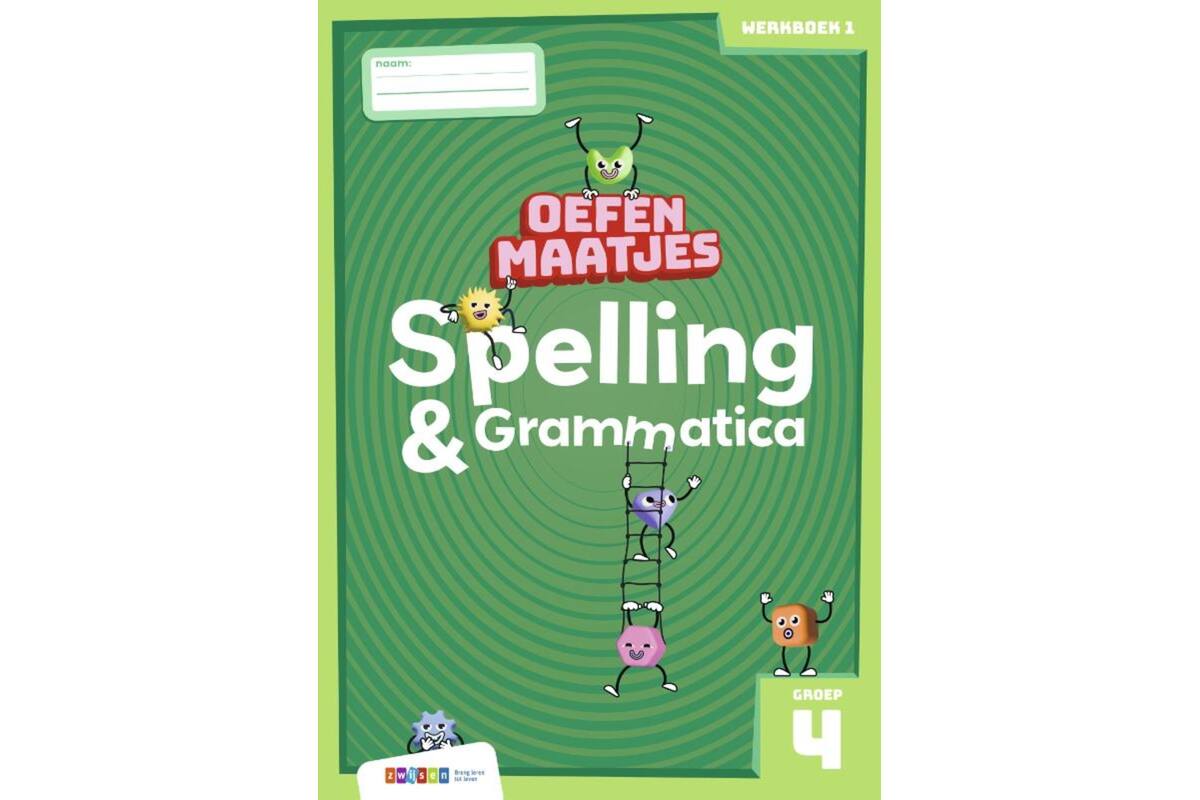 Oefenmaatjes Spelling & Grammatica groep 4 werkboek 1