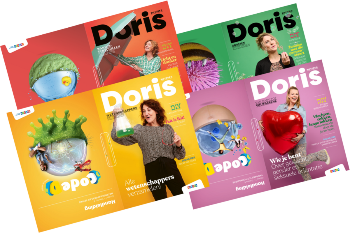 Code D groep 7 handleiding/Doris Mens en Natuur thema 1-5