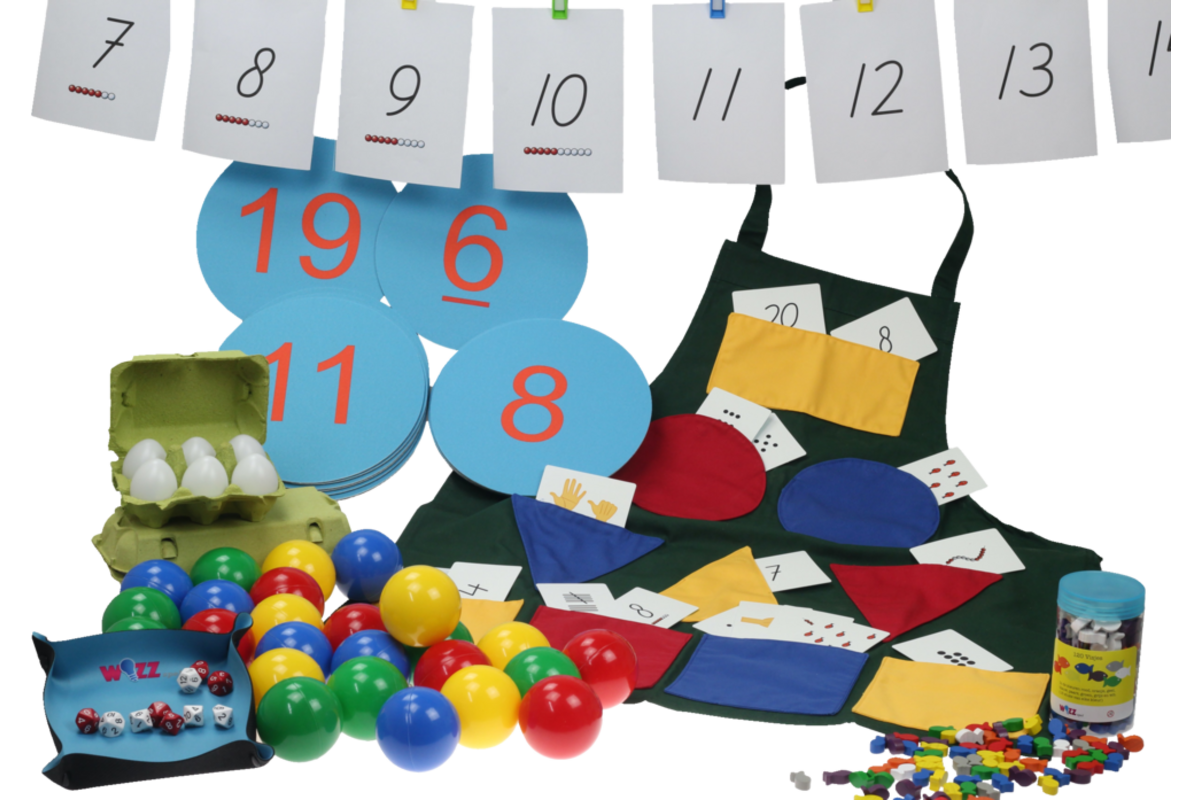 Rekenplein basispakket aanvullende materialen Wizz spel