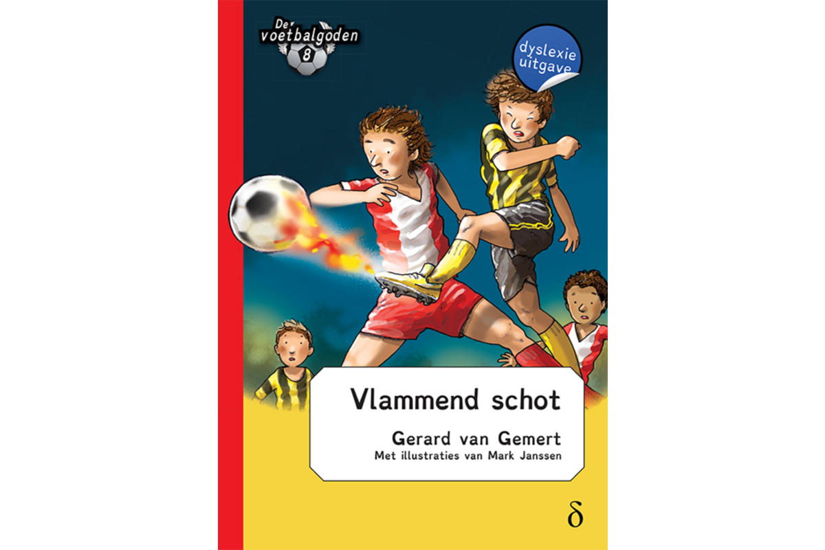 Vlammend schot (Voetbalgoden deel 8)