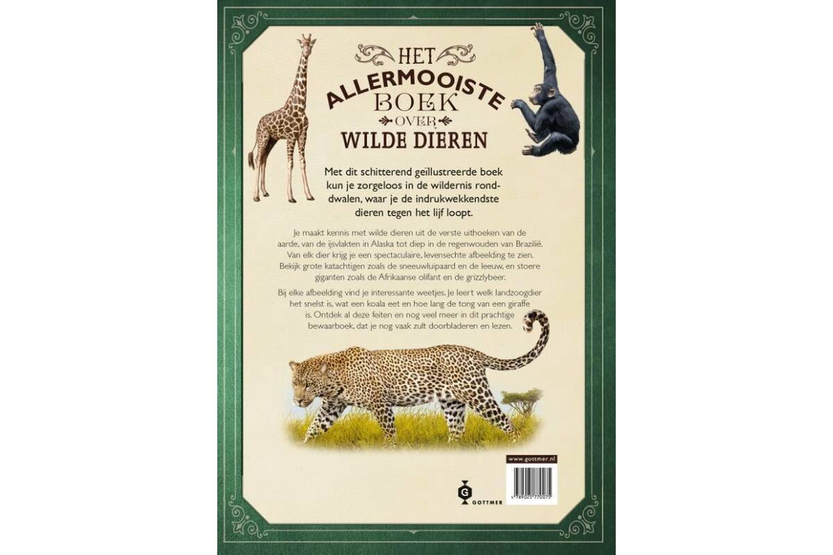 Het allermooiste boek over wilde dieren - Tom Jackson