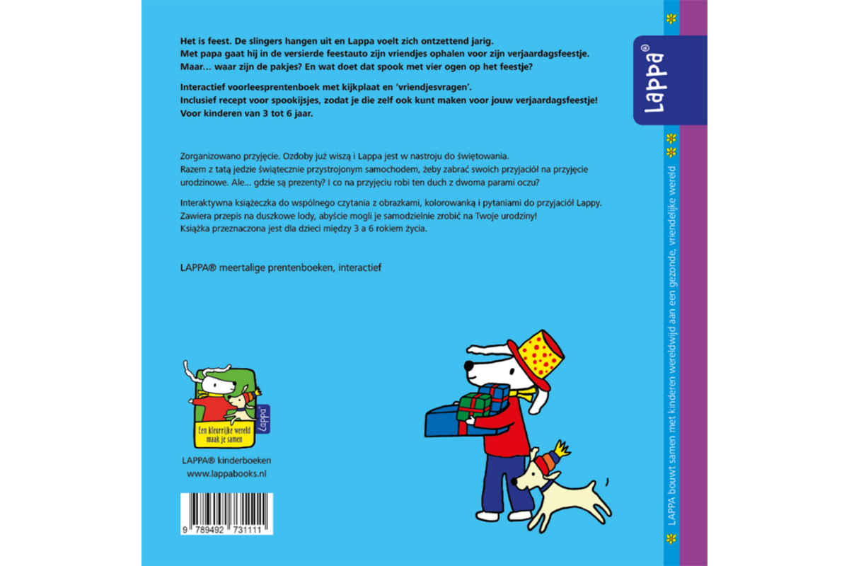 Lappa Kids - Lappa is jarig (Nederlands - Pools)