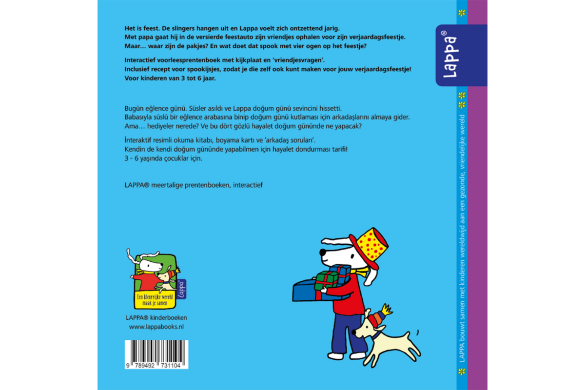 Lappa Kids - Lappa is jarig (Nederlands - Turks)