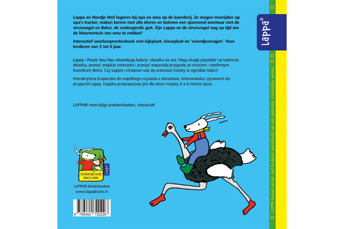 Lappa Kids - Lappa op de boerderij (Nederlands - Pools)