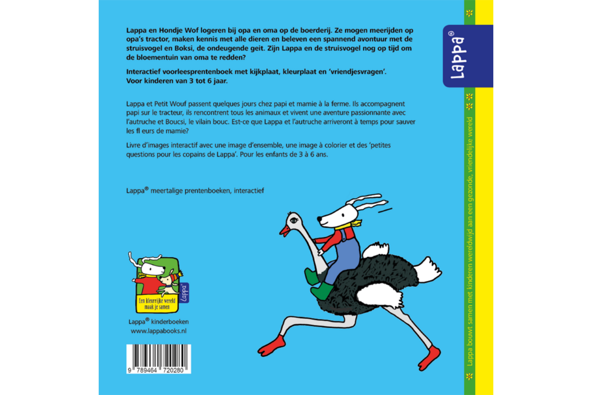Lappa Kids - Lappa op de boerderij (Nederlands - Frans)