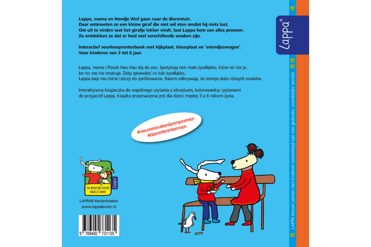 Lappa Kids - Lappa in de dierentuin (Nederlands - Pools)