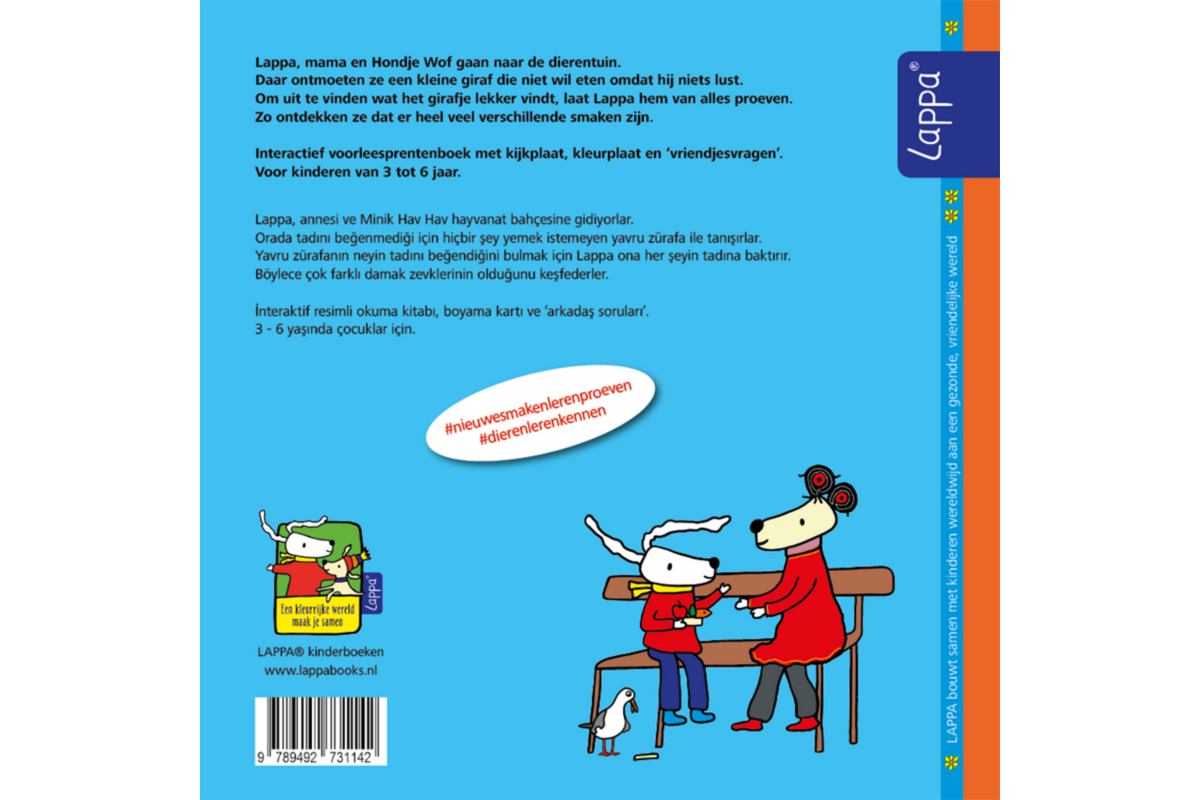 Lappa Kids - Lappa in de dierentuin (Nederlands - Turks)