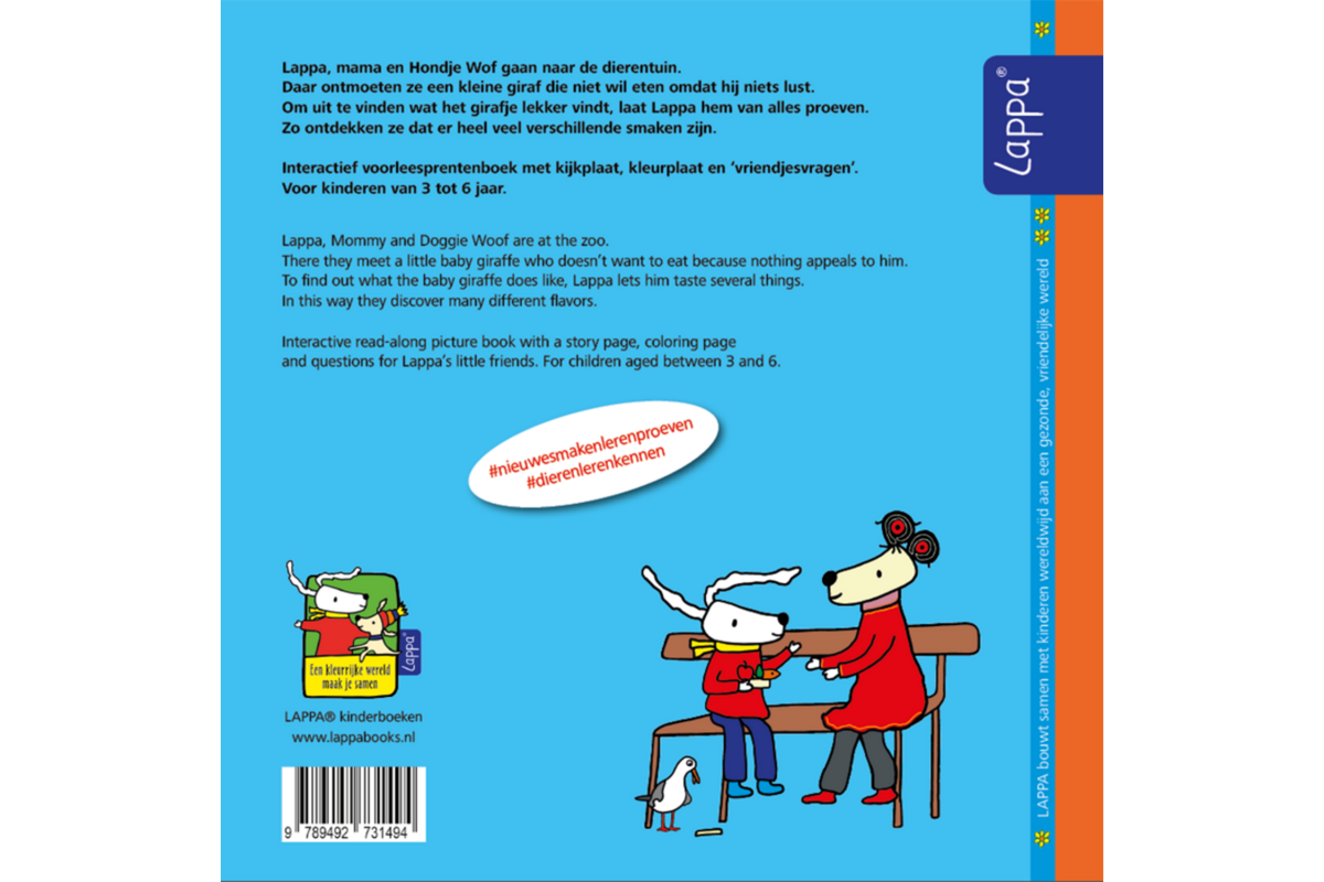 Lappa Kids - Lappa in de dierentuin (Nederlands - Engels)