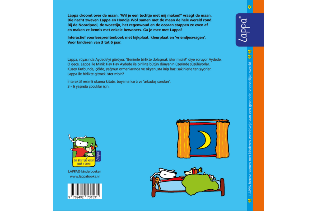 Lappa Kids - Lappa en de maan (Nederlands - Turks)