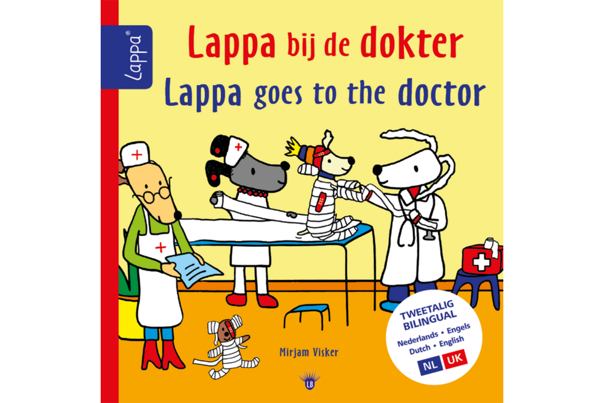 Lappa Kids - Lappa bij de dokter (Nederlands - Engels)