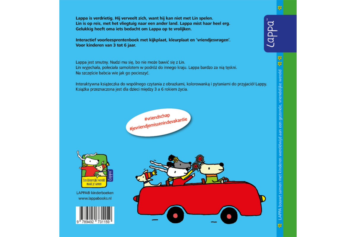 Lappa Kids - Lappa is verdrietig (Nederlands - Pools)