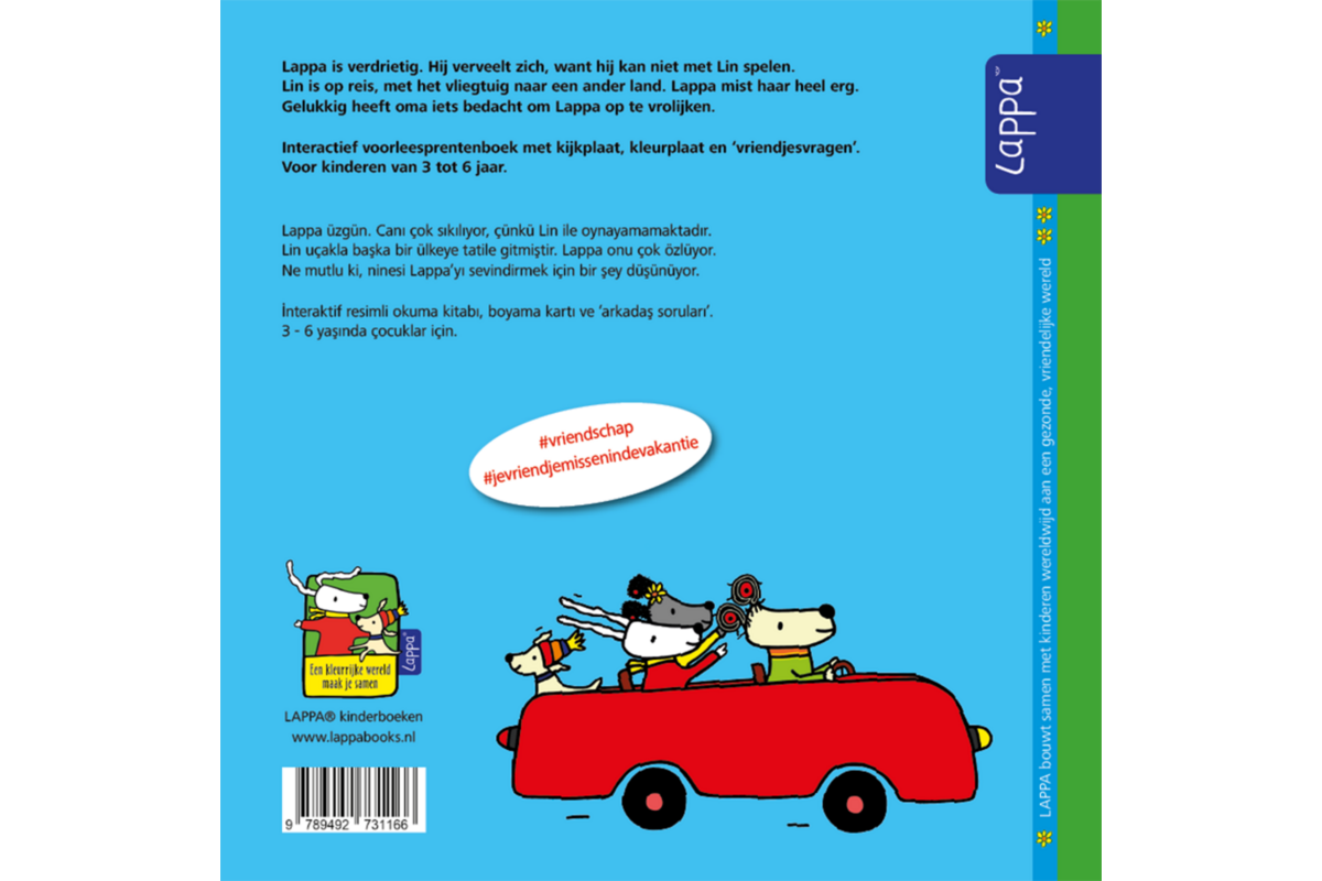 Lappa Kids - Lappa is verdrietig (Nederlands - Turks)