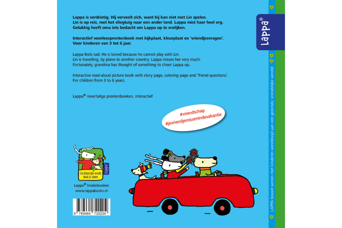 Lappa Kids - Lappa is verdrietig (Nederlands - Engels)