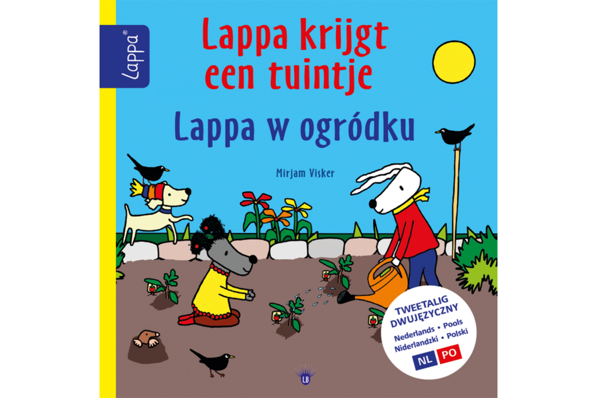 Lappa Kids - Lappa krijgt een tuintje (Nederlands - Pools)