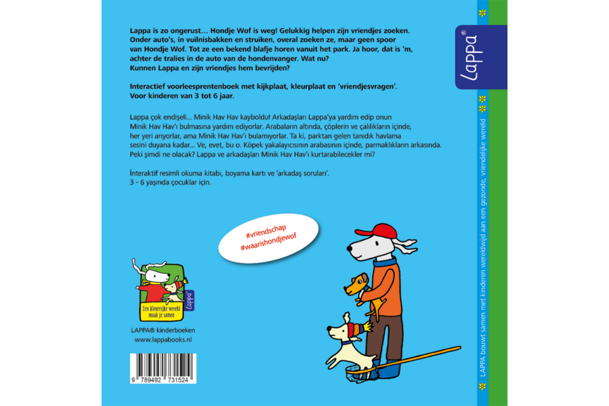 Lappa Kids - Lappa en zijn vriendjes (Nederlands - Turks)