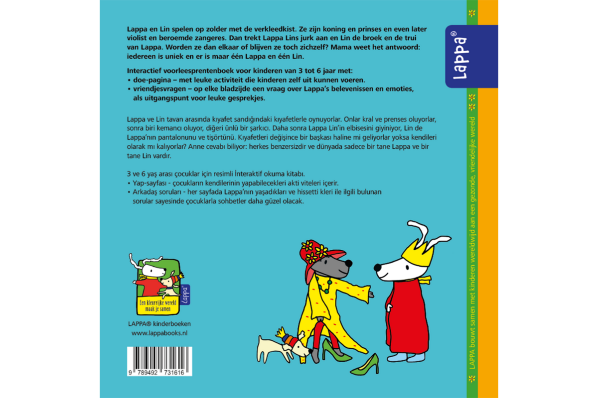 Lappa Kids - Lappa is Lappa (Nederlands - Turks)