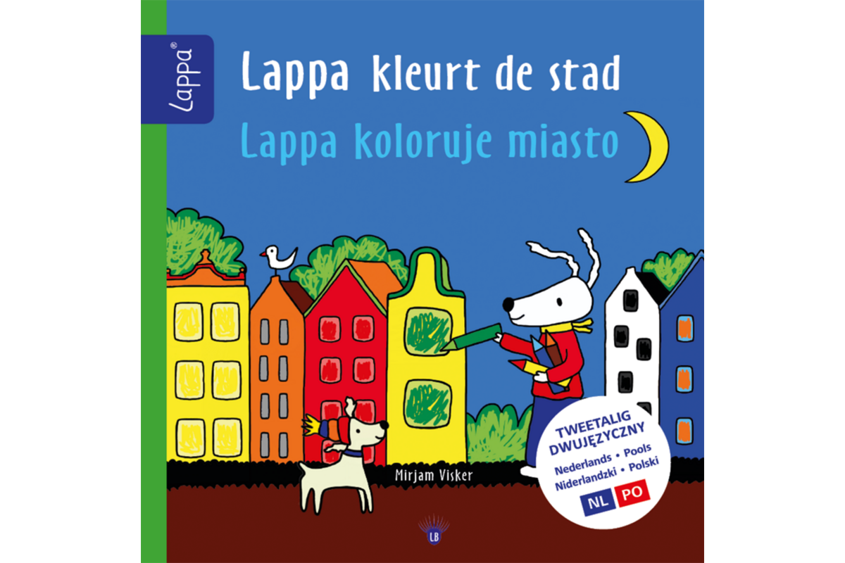 Lappa Kids - Lappa kleurt de stad (Nederlands - Pools)